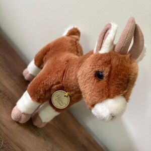 Miyoni Aurora Goat Stuffed Animal Plush Toy 11"